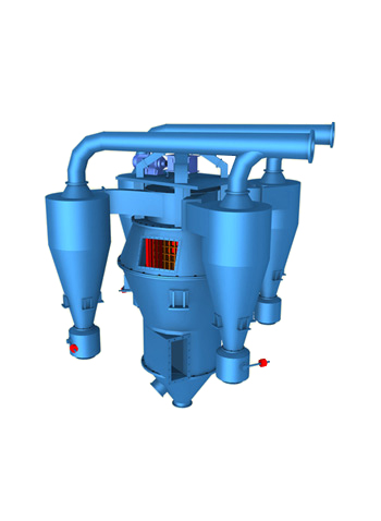 The special fly ash classifier